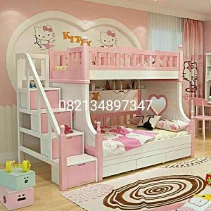 Tempat_Tidur_Tingkat_3T01_Pink