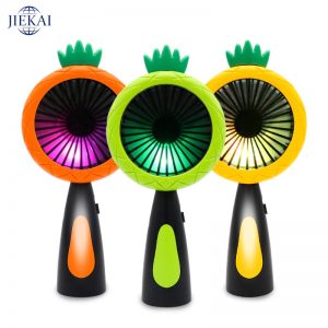 jiekai_kipas_mini_led_karakter_buah_terbaru