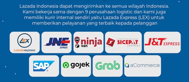 Cek paket Lazada