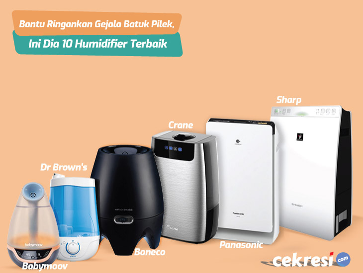 Bantu Ringankan Gejala Batuk Pilek, Ini Dia 10 Rekomendasi Humidifier Terbaik