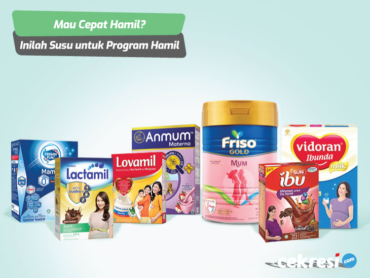 Mau Cepat Hamil? Inilah 11 Rekomendasi Susu yang Bagus untuk Program Hamil