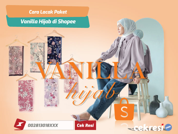 Cara Lacak Paket Vanilla Hijab di Shopee