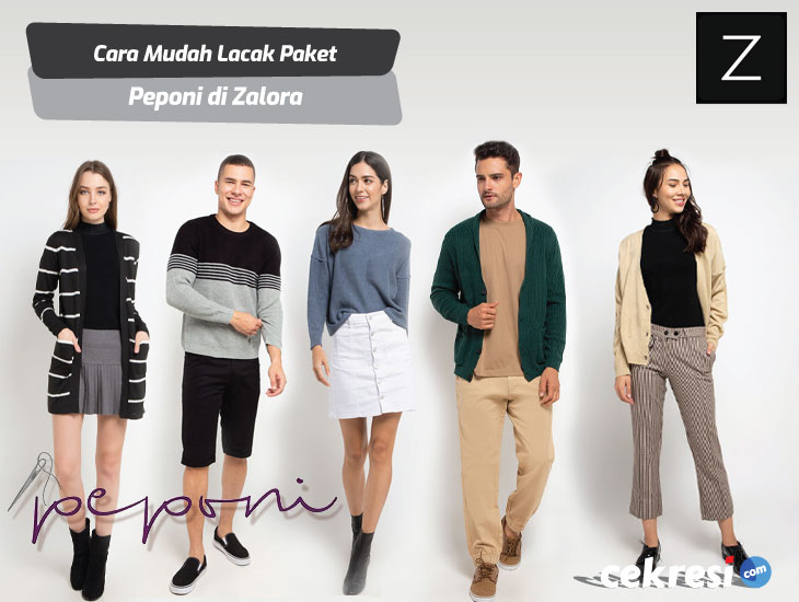Cara Mudah Lacak Paket Peponi di Zalora