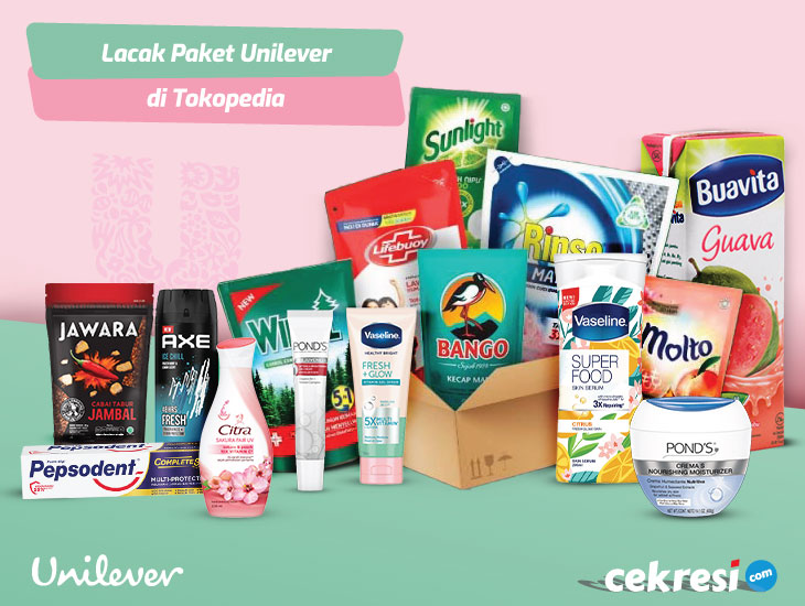 Lacak Paket Unilever di Tokopedia