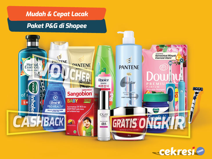 Mudah dan Cepat Lacak Paket P&G di Shopee