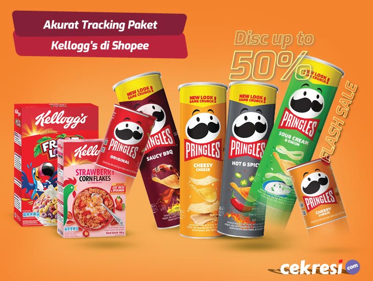 Akurat Tracking Paket Kellogg’s di Shopee
