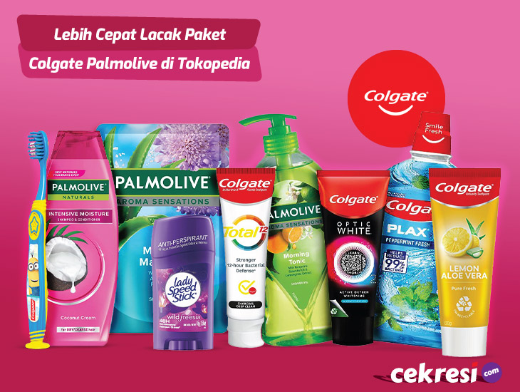 Lebih Cepat Lacak Paket Colgate Palmolive di Tokopedia