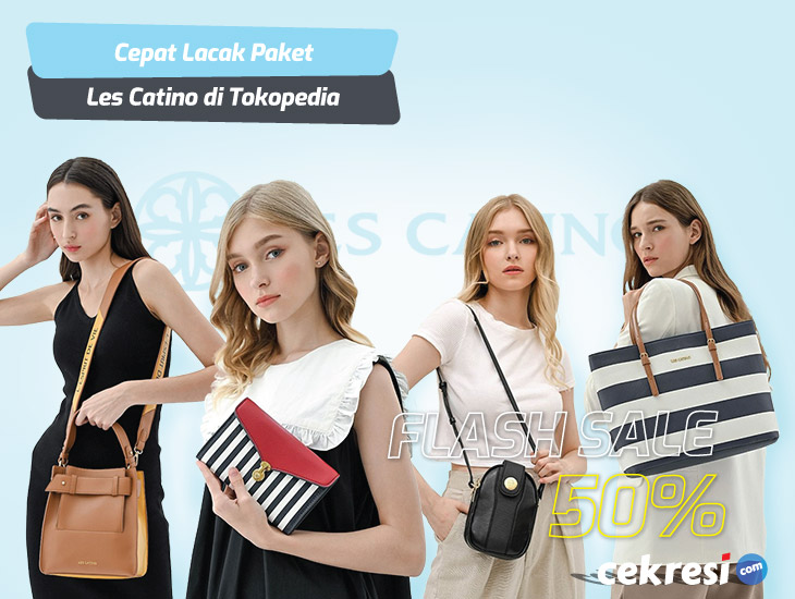 Begini Lacak Paket Les Catino di Tokopedia