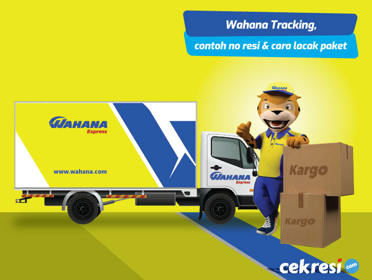 Wahana Tracking, contoh no resi dan cara lacak paket
