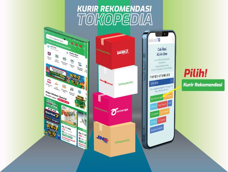 Cek Resi Kurir Rekomendasi Tokopedia